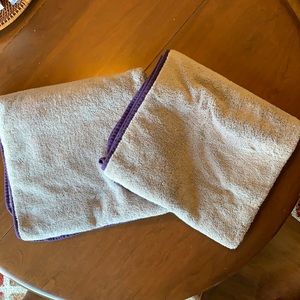 Norwex Ultra Plush Body/Hand Bath Towels Set of 2